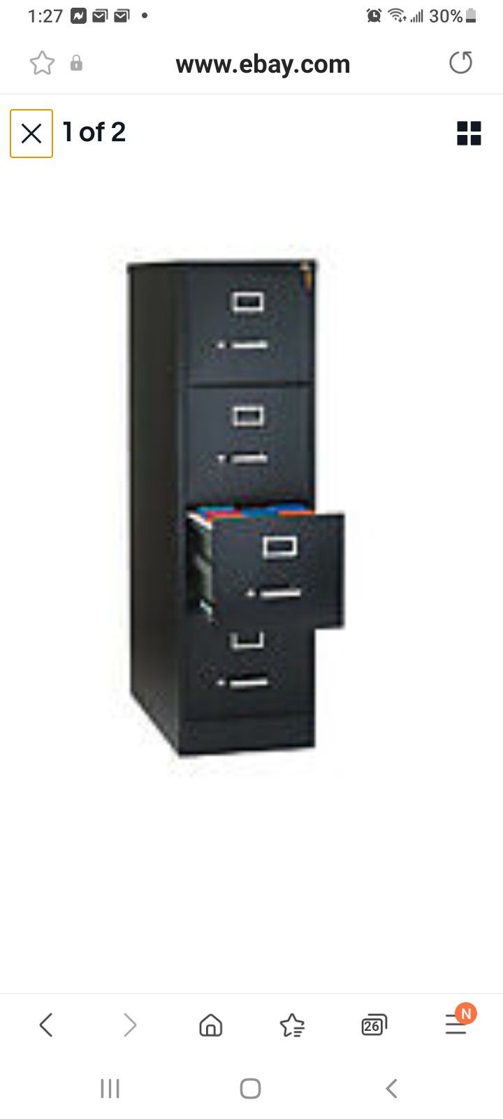 Work Pro File Cabinet