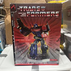 Optimus Prime Statue In Box