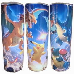 20oz  Pokémon Skinny Tumblers 