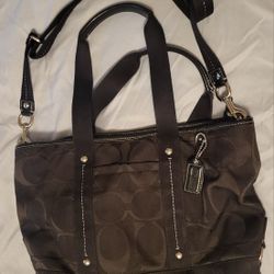 Black Coach Purse