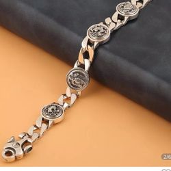 925 Sterling Silver Men Bracelet
