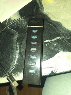 USB 3.0 SuperSpeed 7-Port Hub