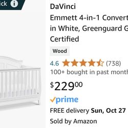 White Crib For Babies 