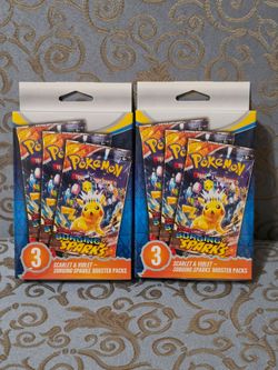 Pokemon Scarlet & Violet Surging Sparks Hanger Box