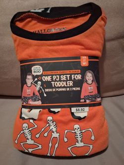 Halloween Toddler Pajamas Set 5T