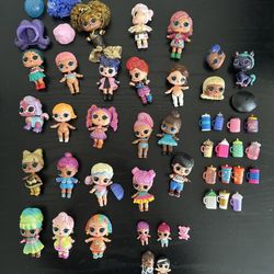 LOL doll lot 26 + pieces