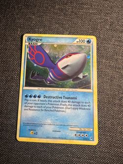Kyogre , Groudon , Grovyle Holo Pokemon Cards