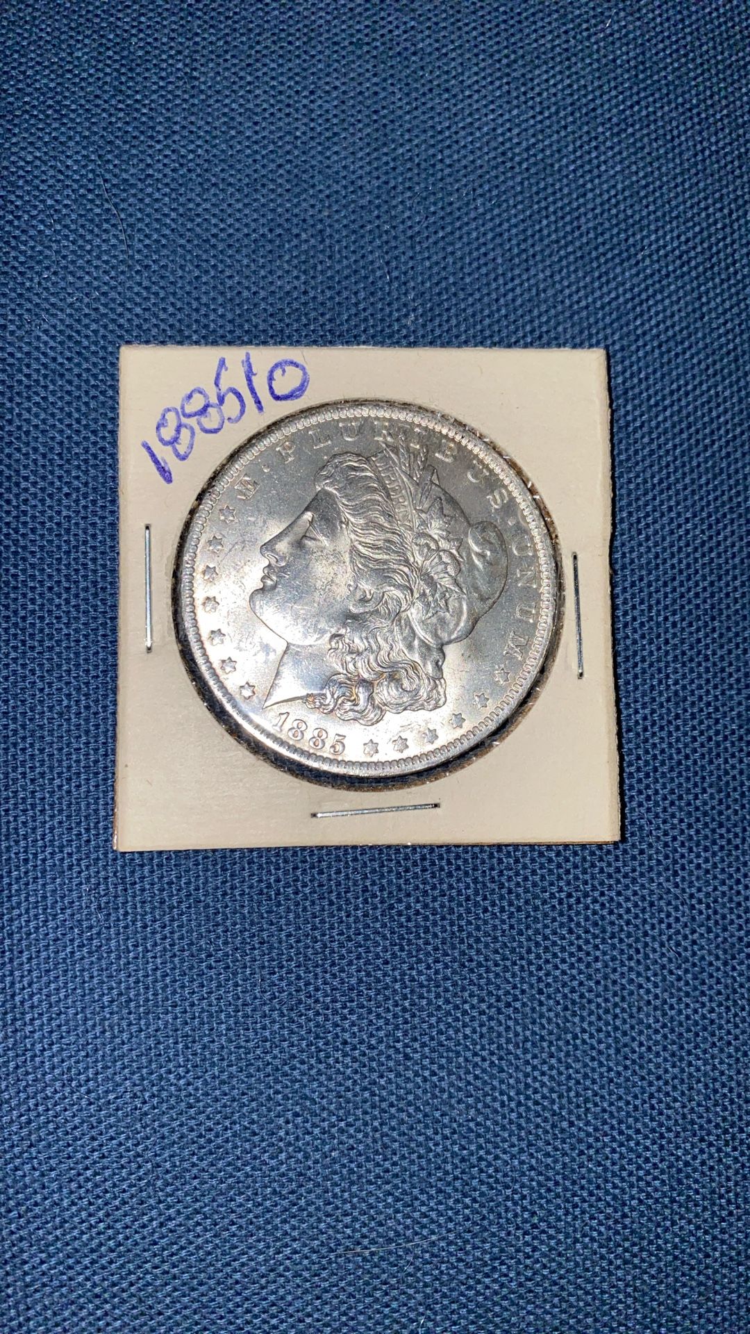 Silver 1885 /O Morgan Dollar