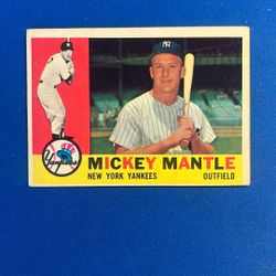 1960 Topps MICKEY MANTLE #350- VG