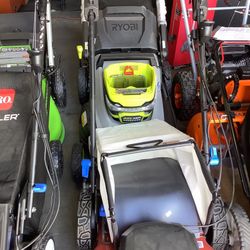 RYOBI 40V HP Brushless 21 in. Battery Walk Behind Push Lawn Mower