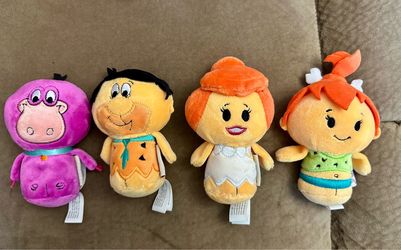 Flintstone set of 4 itty bitty no tags