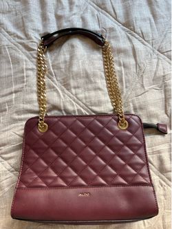 Burgundy Aldo Shoulder Bag