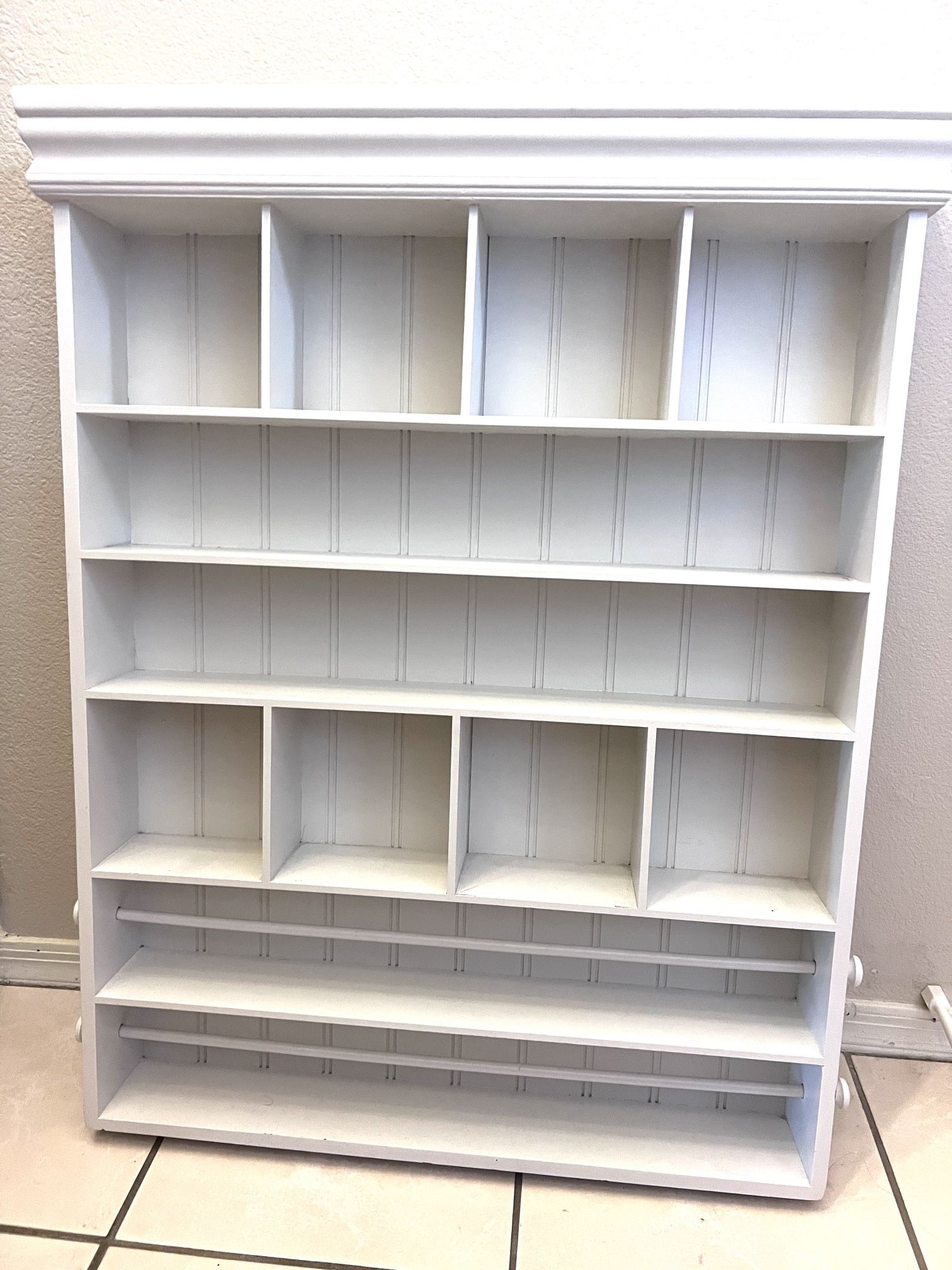 White Craft Shelf