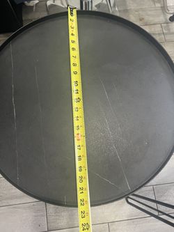 Interior metal table 2