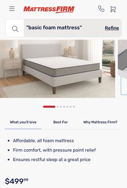 Bed - matress