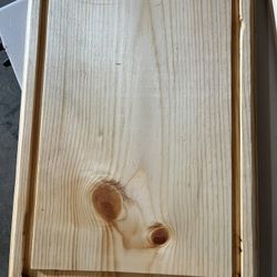 Wooden handmade cutting/serving board