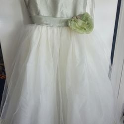 Girls Elegant Dress, sz 8