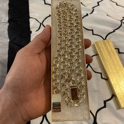 Chino Link Chain Gold Oro 