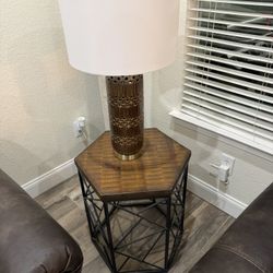 Table With Lamp 