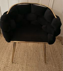 Velvet chair