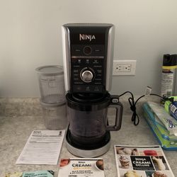Ninja Creami Deluxe With Two Deluxe Pints