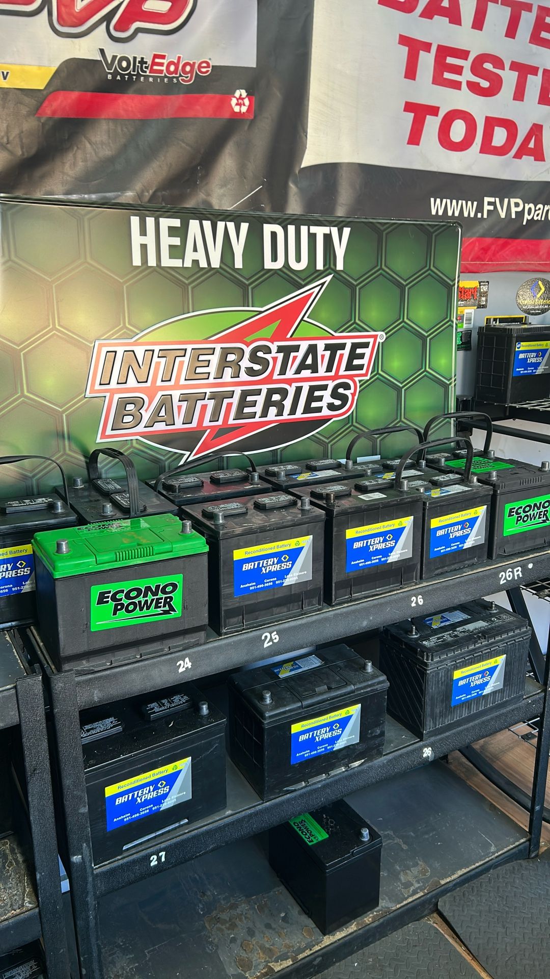 Car Batteries- NEVER USED