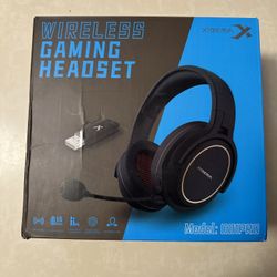 xiberia black bluetooth headset for gaming