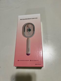 Electric Spray Retractable Air Cushion Comb