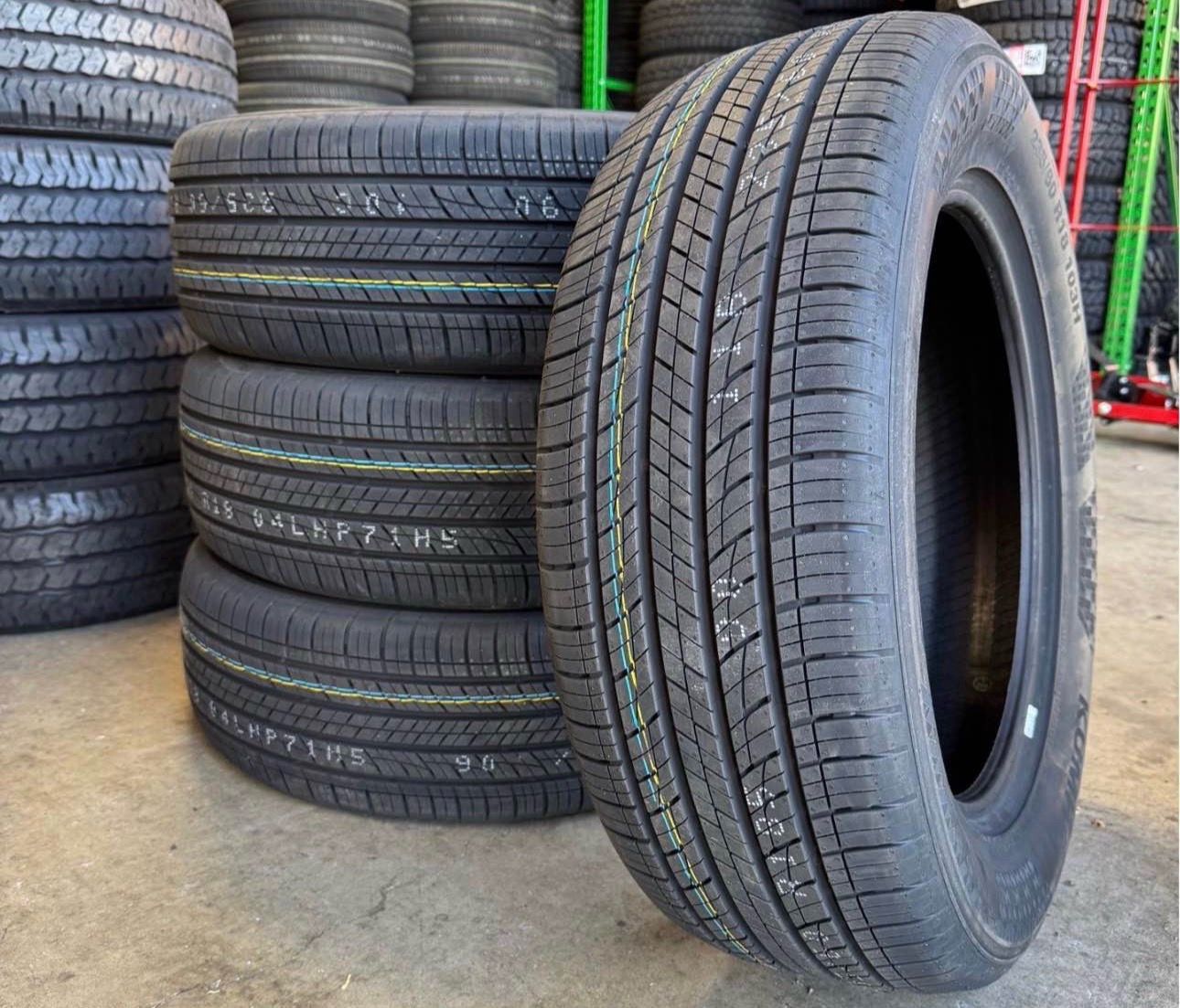 235/60/18 kumho hp71 installed and balanced