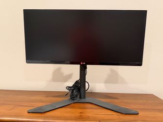 LG 30” Ultrawide Monitor + Stand — $60