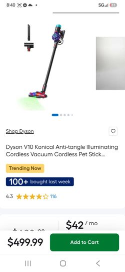 Dyson V10 vacuum