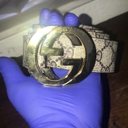 GUCCI BELT BROWN