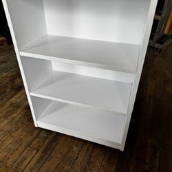 Bookcase - White Laminate Finish