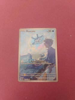 Pokemon TCG MANTYKE 189/182 Paradox Rift