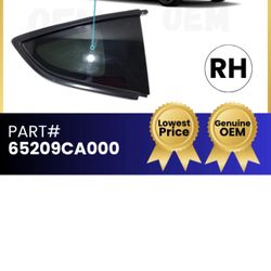 *NEW* OEM 2013-2020 SUBARU BRZ - PASSENGER RIGHT REAR QUARTER GLASS 65209CA000