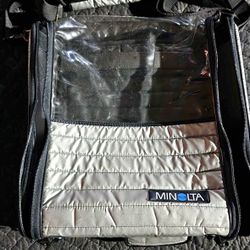 Vintage Minolta Camera Bag - Made in Japan - Film Era Classic