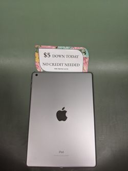 Apple IPad 6th Gen Wifi 128gb - 5 Dollars Down No Credit Needed! 