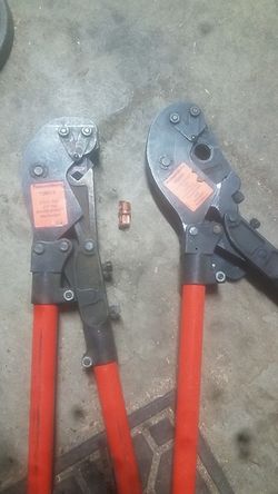 Eletrition, crimpers, Thomas &betts