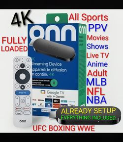 2026 Onn Streaming Device Already Setup with All Sports PPV Live TV Movies Shows Anime and Adult Included Best Setup Lowest Price