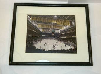 Boston Bruins Boston Garden Framed Photo