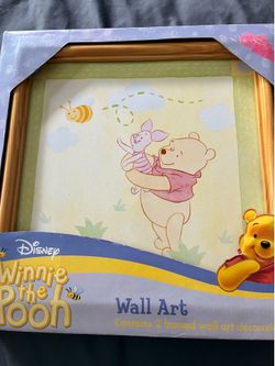 Babys Wall Art (Winnie the Pooh)