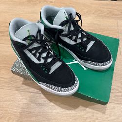 Nike Air Jordan 3 Retro Pine Green Size 10.5 – OG Box – Clean