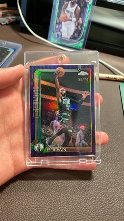Jaylen Brown Purple Basketball Parallel /75