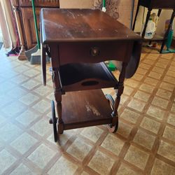 Vintage tea cart