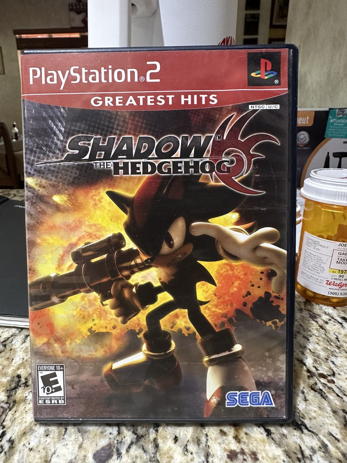 Shadow The Hedgehog PS2