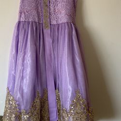 Purple Girl Dress 