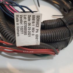 Western Fisher Blizard SnowEx 69817-1 Truck Side Headlight Harness for Chevy GMC with HB-3 or H11 or HIR2 headlamps