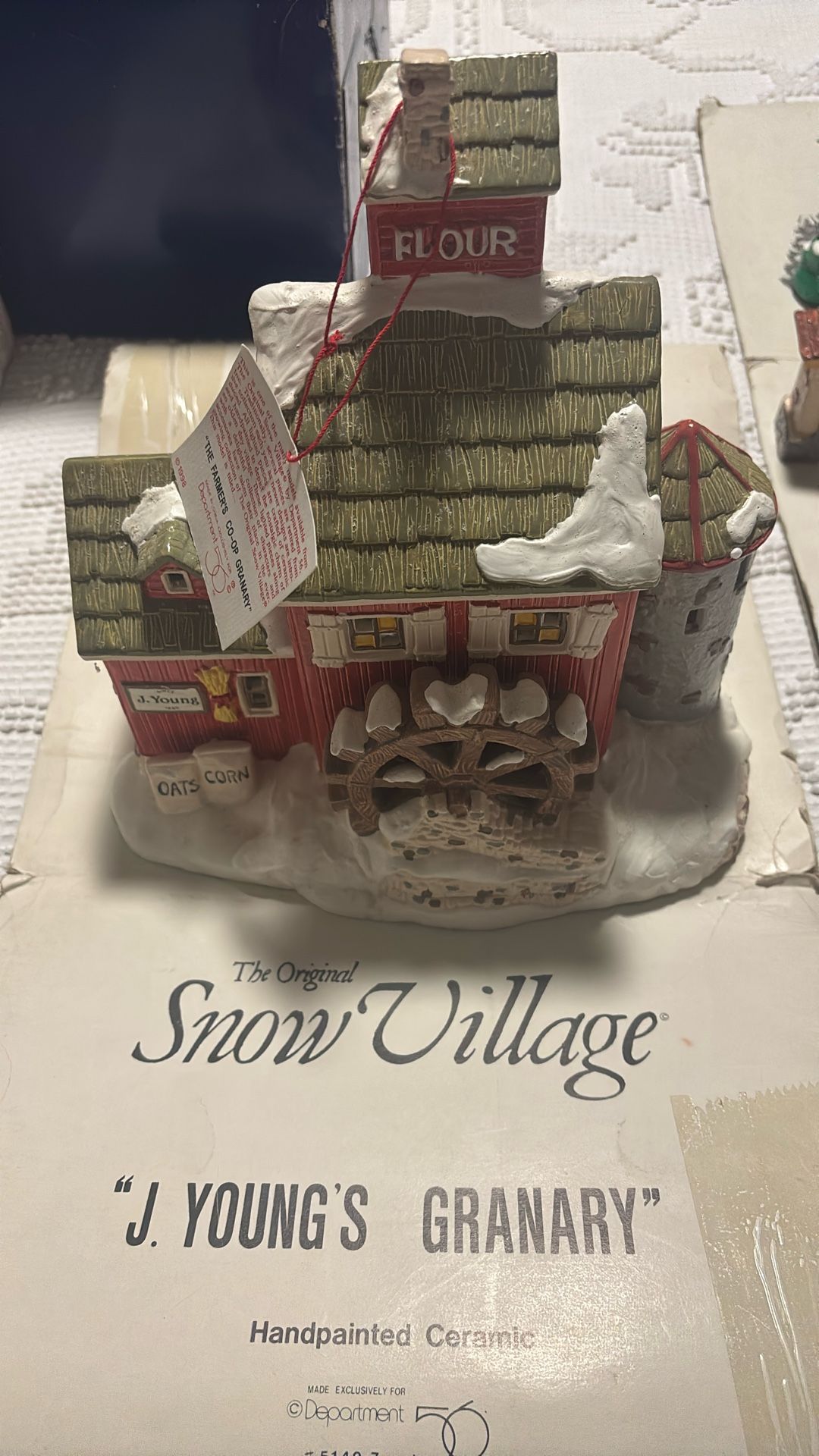 Snow Village Department 55 Cabin Lot