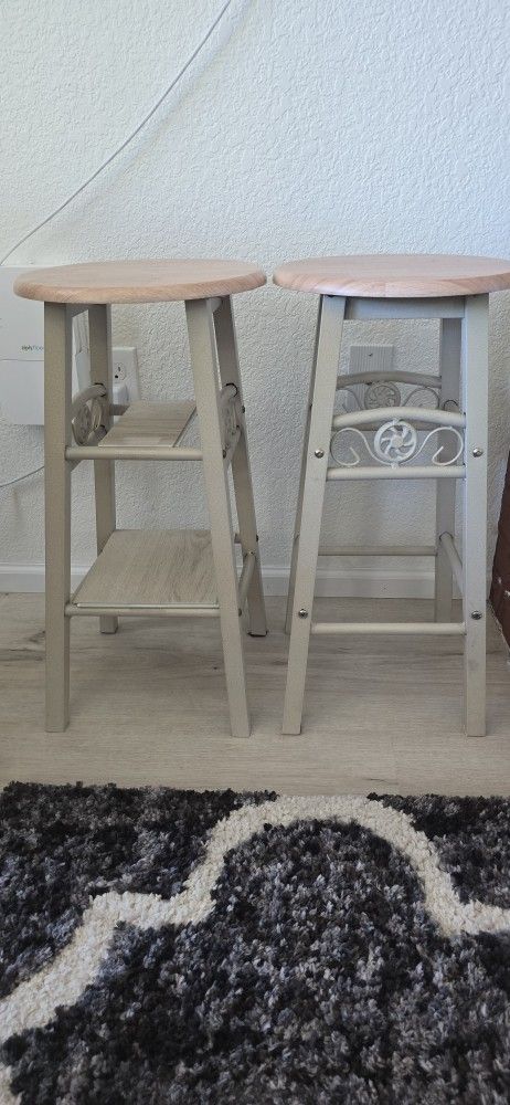 A Pair Of Decorative Stool