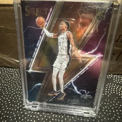 Victor Wembanyama Thunder Lane NBA Rookie Card 
